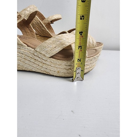 LC Lauren Conrad Shoes Lauren Conrad Espadrille Wedge Sandals Size